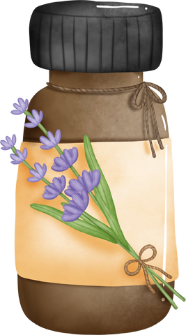 lavender aroma oil icon